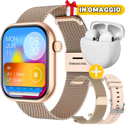 ChronosWatch GT20 + 2 Armbänder + GRATIS kabellose Kopfhörer🎁